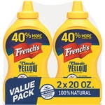 French's Classic Yellow Mustard, 20 oz, 2 count by The French's Food Co.