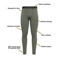 thumbnail image 2 of Outdoor Pursuit Merino Wool Base Layer Thermal Pants for Men (Magnet, Small), 2 of 8