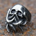 thumbnail image 5 of ZMY Home Stainless Steel Ring | Skull of Intellect Devourer | Evil Death Monster Jewelry (10), 5 of 6