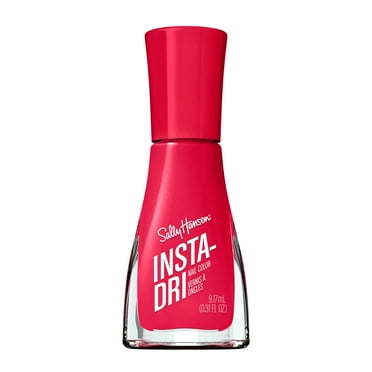 Sally Hansen Insta-Dri Nail Polish, Crimson Crush​, Fast-Drying, Vegan Formula, 0.31 oz
