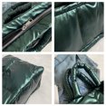 thumbnail image 3 of Bolsos Acolchados Algodón A Cuadros Invierno Bolsos Hombro Gran Capacidad para Mujer (verde), 3 of 9