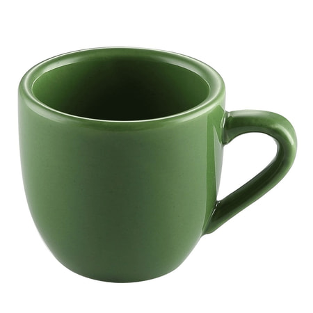 

Las Vegas Cup A.D. Green 3.5 Oz. 2-1/2 Dia. X 2-1/2 H Stoneware Green