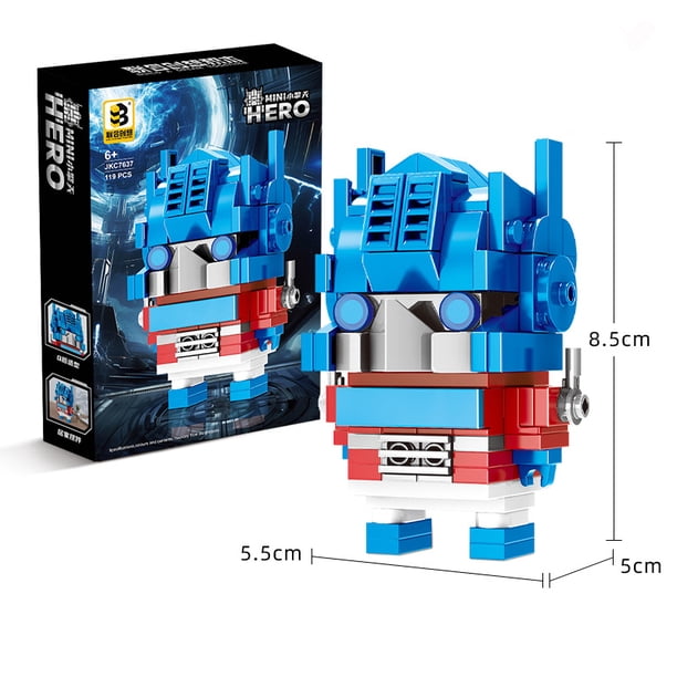 Miniso Robot Lego bloques de construcción transformados Autobot ladrillo transformación Optimus Prima bloques de construcción para regalos de cumpleaños