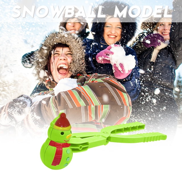 Xihbxyly Productos Fabricados Únicamente En Ee. Uu. Herramienta para Hacer Bolas de Nieve con Mango para Peleas de Nieve para Niños y Adultos