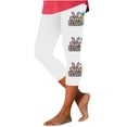 thumbnail image 1 of Pantalones de Ajuste Seco de la Moda de las Mujeres Imprimidas Leggings, Deporte de Yoga Elástico de Poliéster Elástico Respirable, 1 of 7