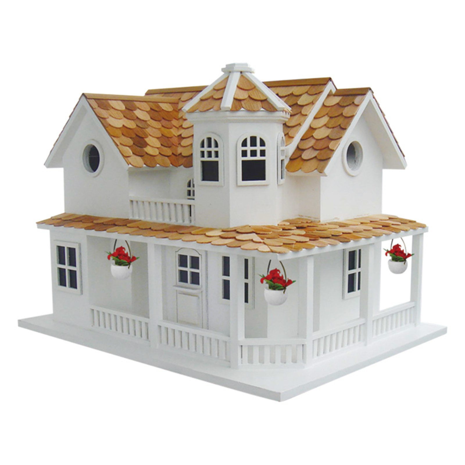 Home Bazaar Post Lane Cottage Birdhouse by Home Bazaar Inc.