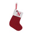 thumbnail image 3 of Lubelski Christmas Stocking Embroidered Letter with Hanging Rope Fine Workmanship Christmas Stocking Festive Xmas Decoration, 3 of 8