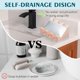 thumbnail image 4 of Silicone Soap Container For Shower Bathroom Self-Draining Waterfall Drying Tray Keeps Soap Bars Dry and Easy to Clean(Pink,2), 4 of 4