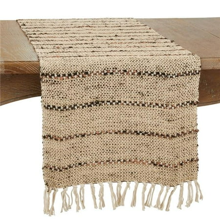 

72 x 16 x 0.25 in. Cotton Table Runner with Thin Stripe Design