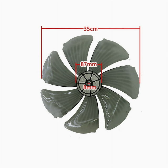 Miangastore Universal Plastic Fan 14 Inch Electric Pedestal Fan Blades Replacement Quiet for Floor Table Home Office Use