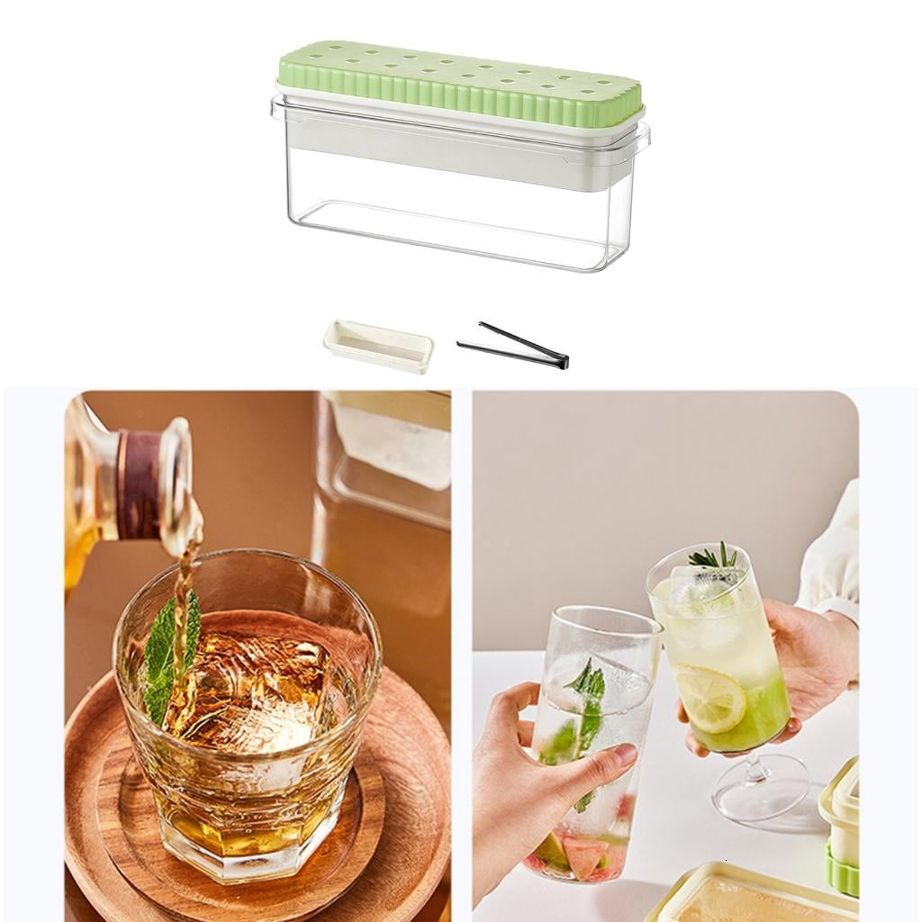 HannLk Silicone Ice Cubes Tray Square Mould for Creative Drink Decoration Ice Maker
