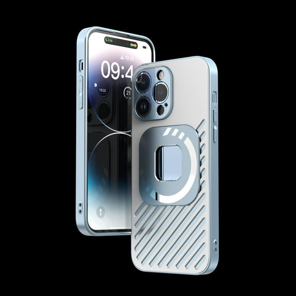 Allytech Magic Magnetic Designed for iPhone 14 Pro Max Case 6.7inch, [Military Grade Protection & Compatible with MagSafe] Corner Protective Case for iPhone 14 Pro Max Case - Blue