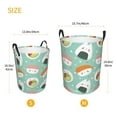 thumbnail image 5 of Fotbe Kawaii Sushi Laundry Basket with Handles, Waterproof Large Laundry Hamper, Wash Bag for Corner Dorm, Rolling Laundry Basket with Handles-Small, 5 of 8