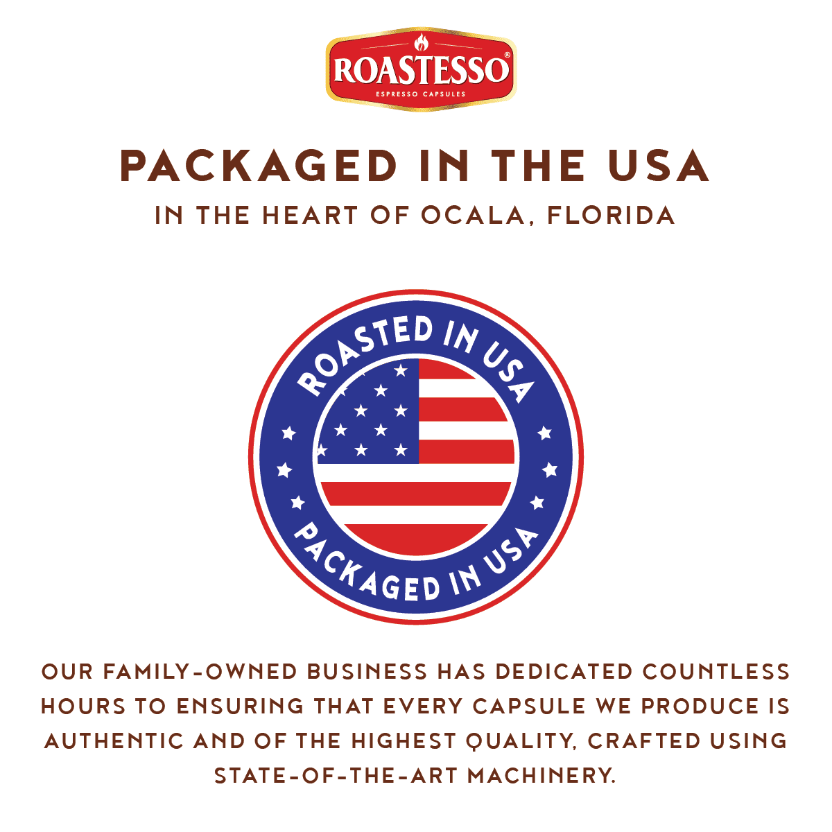 Roastesso Coffee Natural Variety Pack Flavored Nespresso Capsules Compatible OriginalLine Espresso Pods, Intensity 7 (40 Count)