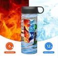 thumbnail image 6 of Sikiie Mallard Duck Swimming In A River Print 18OZ Insulated Straw Cup, Portable Leak-proof Sports Water Bottle, Stainless Steel Water Cup Suitable for Home and Outdoor, 6 of 8
