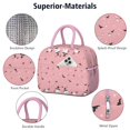 thumbnail image 4 of Womens Pink Ghost Bat Halloween Pattern Lunch Box for Work,Insulated Lunch Bag for Women,Loncheras Para Mujer,Leakproof Adult Lunch Bag for Work,Beach,Travel,Picnic,Camping, 4 of 7