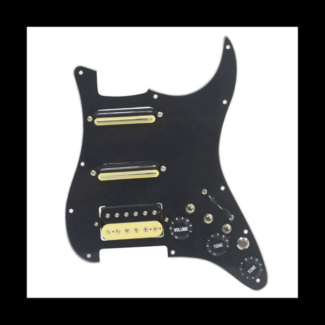 ST de Guitarra EléCtrica Simple, Simple, Doble Panel, PequeñA, Doble Pista con Corte, de Guitarra EléCtrica Simple con Interruptor de Corte
