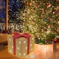 thumbnail image 3 of Regalo Iluminadas De Navidad Cajas De Regalo De Copos De Nieve Decoración De Navidad Para Interiores Y Exteriores Para Fiestas Navideñas Árbol De Navidad Patio Porche Césped Hogar Serendint HA045241-03, 3 of 6