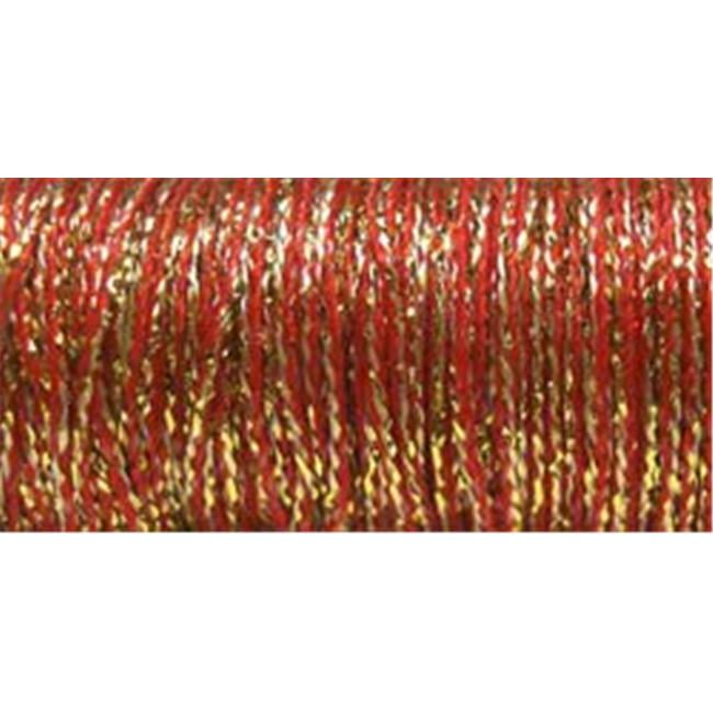 Kreinik Very Fine Metallic Braid 4 12ydGolden Pimento