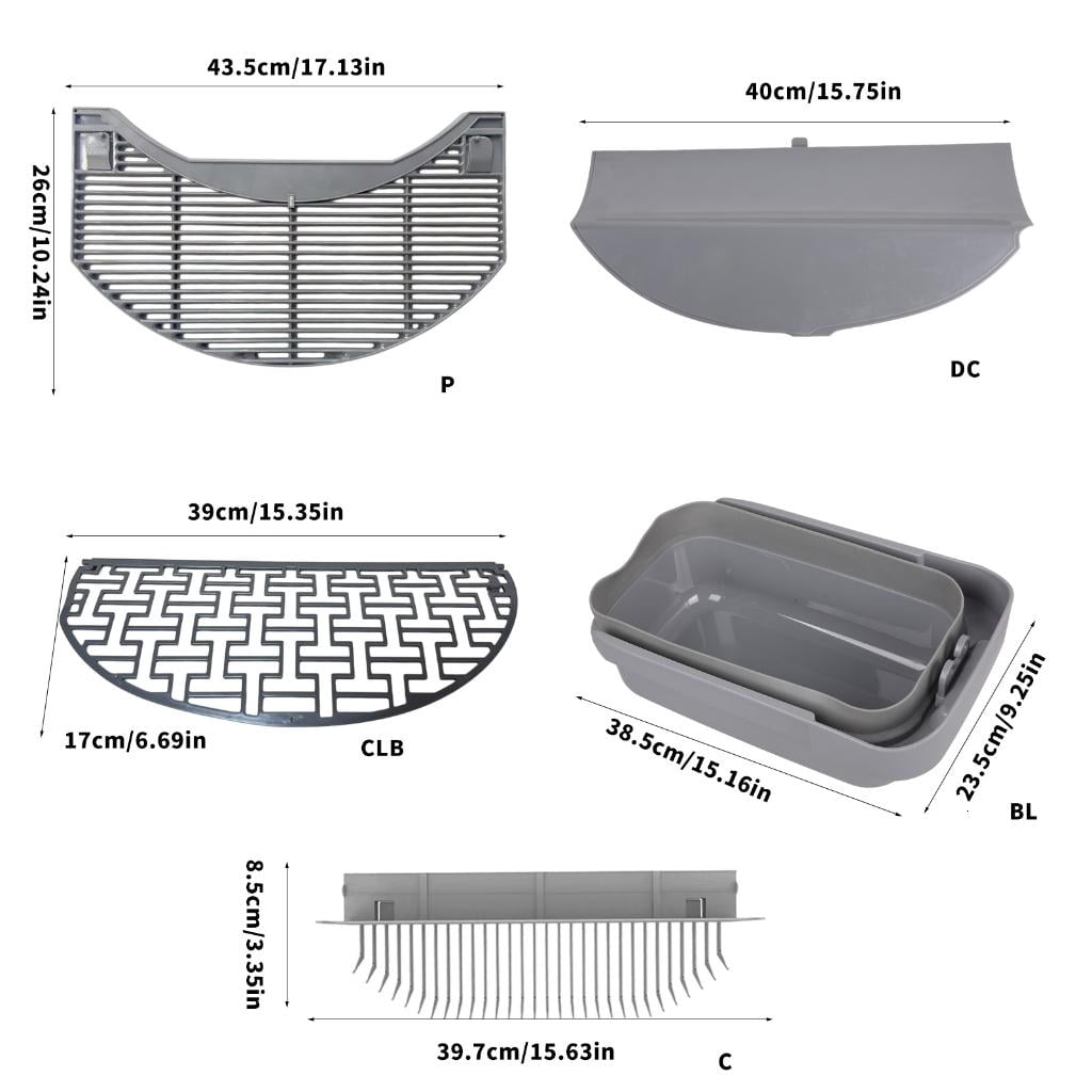 Essential Replacement Part For SelfCleaning Cats Litter Box Easy Installation For Upgraded Functionality And Pet