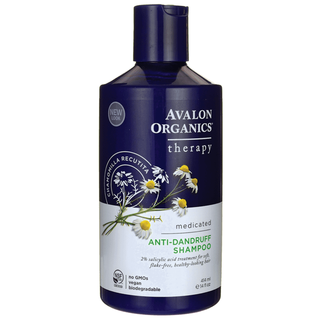Avalon Organics Therapy Medicated Anti-Dandruff Shampoo, 14 fl oz