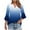 Navy, variant on FNFHFY Womens 3/4 Bell Sleeve Tops Casual Fall V Neck Gradient Shirt Dressy Business Work Blouses Color Block Tunic Shirts to Wear with Leggings