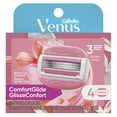 thumbnail image 3 of Gillette Venus ComfortGlide White Tea Women's Razor Blades - 4 Refills, 3 of 9