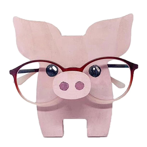 New Spectacle Holder Animal Glasses Frame Dog Wooden Eyeglass Holder Display Stand