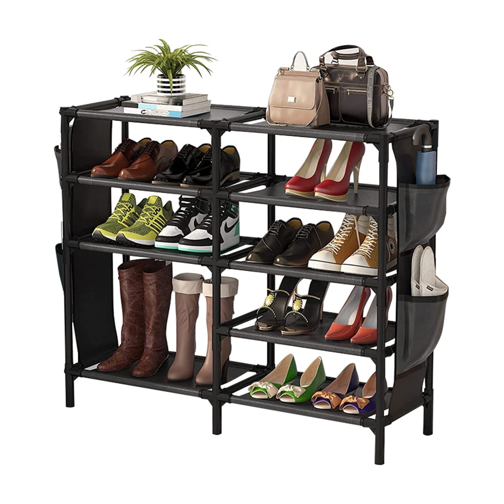 Techvida Shoe Rack, 5Tier Shoe Organizer for Closet and Boots for