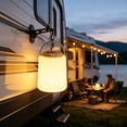 thumbnail image 5 of Outdoor Camping Lantern Rechargeable LED Emergency Light Soft Ambient Lamp for Tent Camping Hiking Power Outage - Portable Pocket Size Desk Light with Foldable Stand for Street Vendor Stall Home Use, 5 of 6