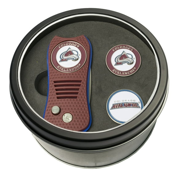 Team Golf NHL Tin Gift Set with Switchfix Divot Tool and 2 Ball Markers