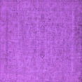 thumbnail image 1 of Ahgly Company Indoor Square Oriental Purple Industrial Area Rugs, 6' Square, 1 of 4