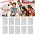 thumbnail image 4 of 25mL Beaker, Multifunctional Borosilicate Glass 10PCS Measuring Cups  For Laboratory For Kitchen, 4 of 8