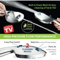 AquaCare High Pressure 8mode Handheld Shower Head Anticlog Nozzles