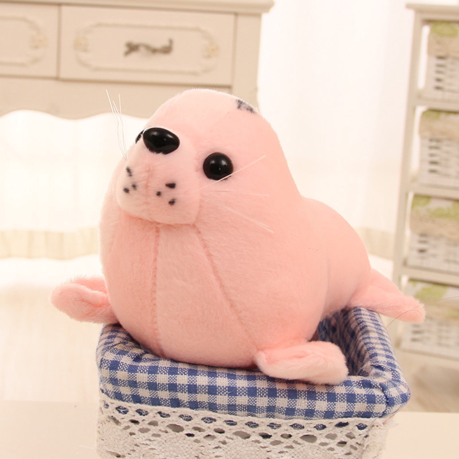 LIWEN Sea Lion Plush Toys - Cozy Decor for Indoor Playgrounds