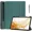 Dark Green, variant on Case for Samsung Galaxy Tab S8 Plus 2022 / S7 FE 2021 / S7 Plus 2020 12.4 inch, Slim Smart Stand Cover Protective Cover with Pencil Holder, Stand, Universal Stylus Pen