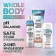 thumbnail image 2 of Peach & Vanilla Scented Feminine Wash, pH Balanced for Daily Freshness and Odor Protection, Safe for All-Day Use Everywhere, 2 of 5