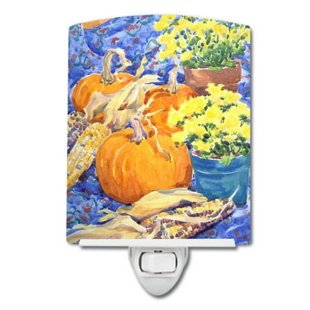 

Caroline s Treasures 6006CNL Flower - Mums Ceramic Night Light 6x4x3 multicolor