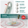 thumbnail image 2 of Fregona a vapor Newbealer 1200 W, 250 ml, con 11 accesorios y 2 almohadillas, 2 of 9
