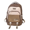 thumbnail image 3 of ibiyuan Laptop Backpack Student Durable Bookbags Large Capacity with Pockets Printed Back To School Outdoor, Hiking, Camping, Sports,One Size,Khaki, 3 of 4