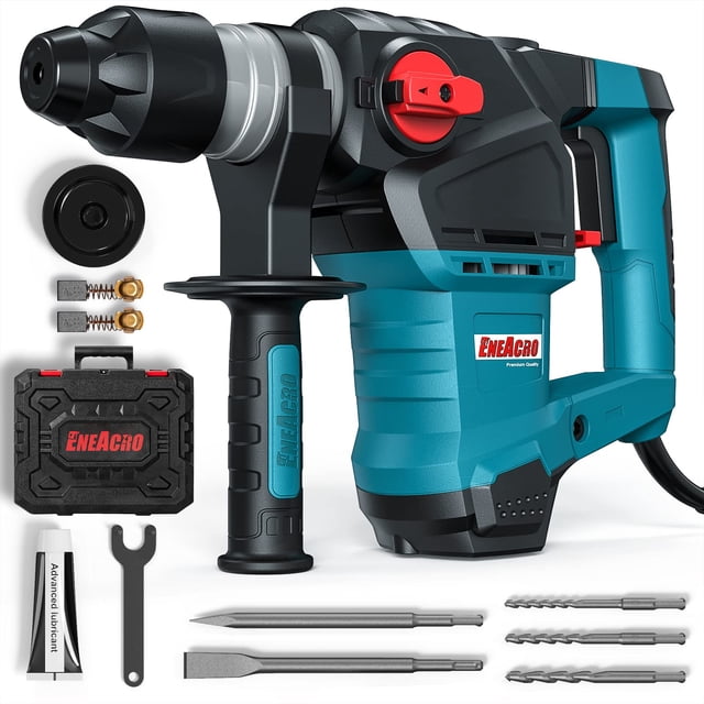 Martillo perforador ENEACRO ENRH3203 32 mm 12,5A 7J con accesorios