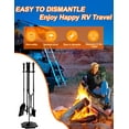 thumbnail image 4 of VODA 5 Pcs Fireplace Tools Set, 4 of 5