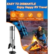 VODA 5 Pcs Fireplace Tools Set