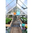 thumbnail image 6 of Palram - Canopia Hybrid 6' x 6' Polycarbonate/Aluminum Walk-In Greenhouse – Silver - with Roof Vent, 6 of 11