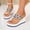 Blue, variant on Flip Flops Sandals for Women, Sparkly Rhinestone Platform Wedge Flip Flops Summer Dressy Jeweled Sandals for Beach Vacation Wedding