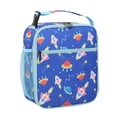 thumbnail image 3 of 2DXuixsh School Lunch Bag for Kids Boys Girls Children's Lunchbox Insulated Reusable Soft Bag Mini Cooler Back to School Hot Meal Kits Girls Boys Lunch Tote Bag Blue, 3 of 7