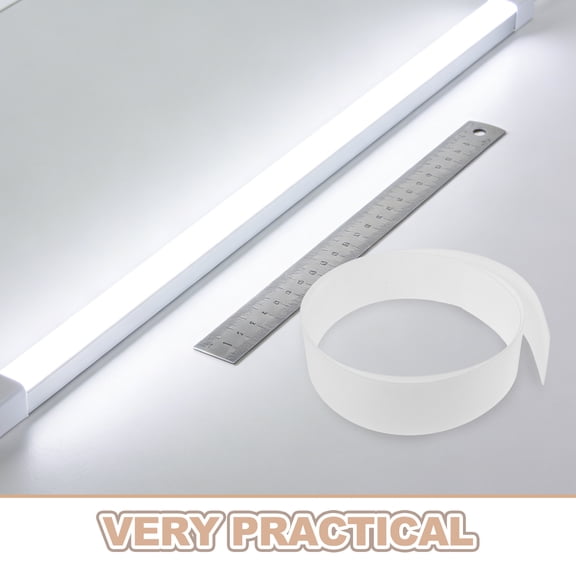BESTYASH White Flexible LED Strip Light Diffuser Sheet for Even Lighting and Installation Solutions