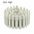thumbnail image 1 of Wood Fence Plant Potted Landscape Decor Accessories Miniature Terrarium Mini Barrier DIY Garden Kit, 1 of 9