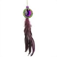 thumbnail image 2 of Northlight 10" Purple and Peacock Green Jewel Hanging Christmas Ornament, 2 of 4