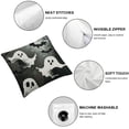 thumbnail image 6 of nygtbtfer Halloween Pillow Covers Ghosts Pillowcase Spooky Holiday Farmhouse Throw Pillows Indoor Outdoor Couch Cushion Case for Home Sofa Decor White, 6 of 7